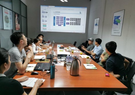 中国水科院遥感技术应用中心庞治国教授莅临西安研发中心交流